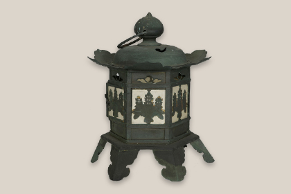 天正15年（1587）豊臣秀吉奉納釣灯籠